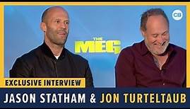Jason Statham and Jon Turteltaub - Meg Exclusive Interview