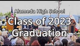Alameda High School Class of 2023 Graduation