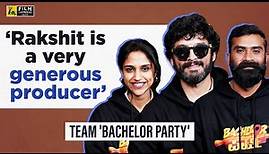 Team Bachelor Party interview with Sonu Venugopal | Diganth, Yogi, Siri Ravikumar | Rakshit Shetty