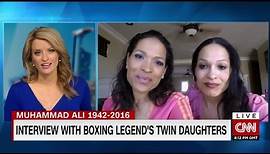 Ali's twin daughters speak for the first time