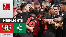 Wirtz Hattrick & Bundesliga Champions 2024 | Bayer 04 Leverkusen - SV Werder Bremen 5-0 | Highlights