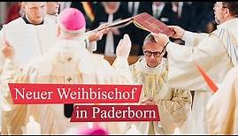Tageszusammenfassung der Weihe von Pfarrer Josef Holtkotte zum Weihbischof in Paderborn