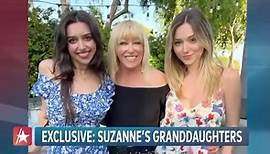 Camelia & Violet Somers visit Access Hollywood to Honor Suzanne Somers
