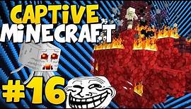 Captive Minecraft #16 - TÖDLICHE HILFESTELLUNG LEISTEN :DD - mit Concrafter | Captive Minecraft