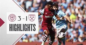 Manchester City 3-1 West Ham | Premier League Highlights