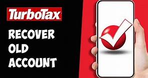 How To Recover TurboTax Account (2024)