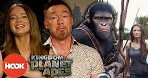 Andy Serkis Is The Master: Kingdom of the Planet of the Apes Cast Talk Ape School | @TheHookOfficial