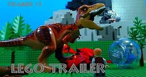 Jurassic World 2: Fallen Kingdom Trailer #1 In LEGO