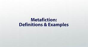 Metafiction | Definition, Books & Examples