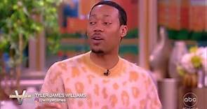 Tyler James Williams looks back at his first appearance on 'The View'