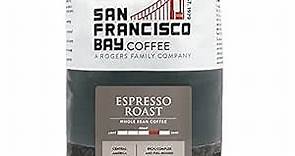 San Francisco Bay Whole Bean Coffee - Espresso Roast (2lb Bag), Dark Medium Roast