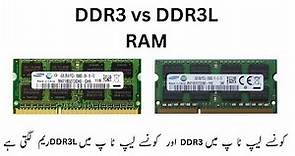 DDR3 vs DDR3L RAM | PC3 and PC3L RAM Difference | DDR3 RAM