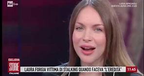 Laura Forgia vittima di stalking: "Un uomo mi ha perseguitata" - Storie italiane 26/11/2019