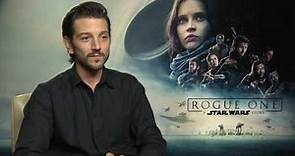 Diego Luna Interview for Rogue One - A Star Wars Story - Cassian Andor