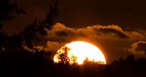 Forest Ridge - September 30, 2014 - Sunset Time Lapse