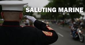 The Saluting Marine