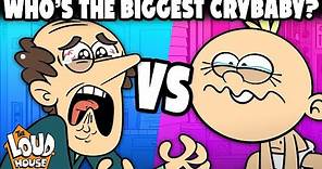 Who Cries The Most? Baby Lily Vs. Lynn Loud Sr 😭 | The Loud House