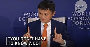 Jack Ma career advice: You don’t have to be smart to be successful