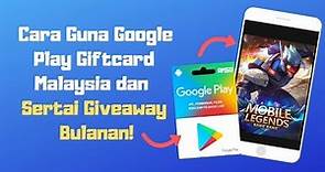 Cara Guna Google Play Giftcard Malaysia