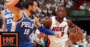 Miami Heat vs Philadelphia Sixers Full Game Highlights / Game 4 / 2018 NBA Playoffs