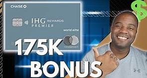 IHG Premier Credit Card | Best Sign Up Bonus EVER!!!!