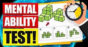 MENTAL ABILITY TEST! (How to PASS a MENTAL ABILITY, Aptitude, or PSYCHOMETRIC TEST with 100%!)