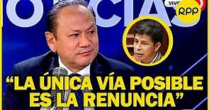 BRUNO PACHECO: Exministro González niega que Castillo tenía conocimiento de detención