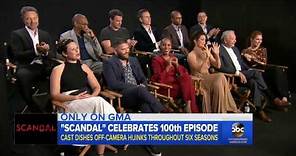 'Scandal' cast reflects on reaching the show's 100th episode