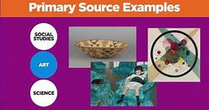 Using Primary & Secondary Sources