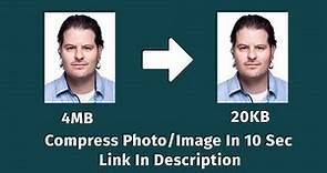 Compress JPEG Image To 20kb Without Loss Quality