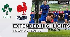Ireland v France - EXTENDED Highlights | Tight Contest Goes Down To Wire | 2021 Guinness Six Nations