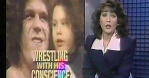 Andre the Giant's Daughter news story early 90s