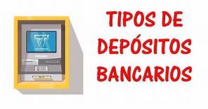 Tipos de Depósitos Bancarios (A la vista, de ahorro, a plazo, variables, etc.)
