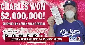 Oklahoma lottery winner talks life as new millionaire