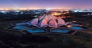 Lotus Temple-India- NO conventional Beams and Columns- Structure Explained