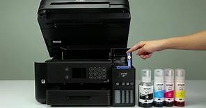 Epson Expression ET-3700 and ET-3750: How to Fill the Ink Tanks