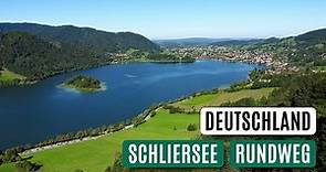 🇩🇪 Schliersee Rundweg • Wanderung rund um den Schliersee in Bayern