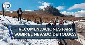 Nevado de Toluca recibe a cientos de turistas
