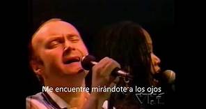 Phil Collins "Separate lives" (Live, 1990) SUBTITULADO AL ESPAÑOL