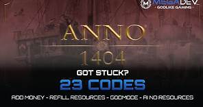 ANNO 1404: HISTORY EDITION Cheats: Fill Resources, Godmode, Add Money, ... | Trainer by MegaDev