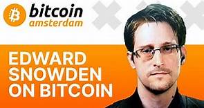 Edward Snowden On Bitcoin