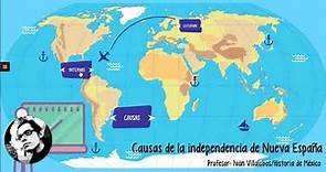Causas de la independencia de Nueva España