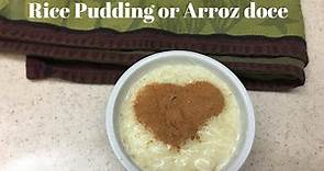 Classic Portuguese Rice Pudding Arroz Doce - creamy rice pudding recipe - one pot method