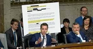 Hawley Forces Zuckerberg To Apologize To Families Of Child Exploitation Victims In Big Tech Hearing