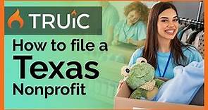 How to start a nonprofit in Texas - 501c3 Organization