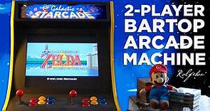 2-Player Bartop Arcade Machine (Powered by Pi)