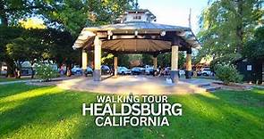 Exploring Downtown Healdsburg, California USA Walking Tour #healdsburg #healdsburgcalifornia #napa