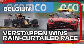 Verstappen Wins Rain-Curtailed Race | 2021 Belgian Grand Prix