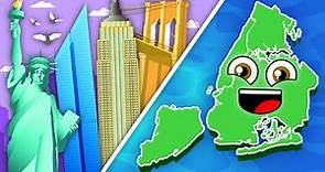 Learn ALL About New York City! | Geography Songs For Kids | KLT