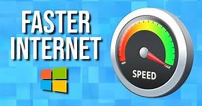 How to Increase Your Internet Speed on Windows 10 (Best Settings)